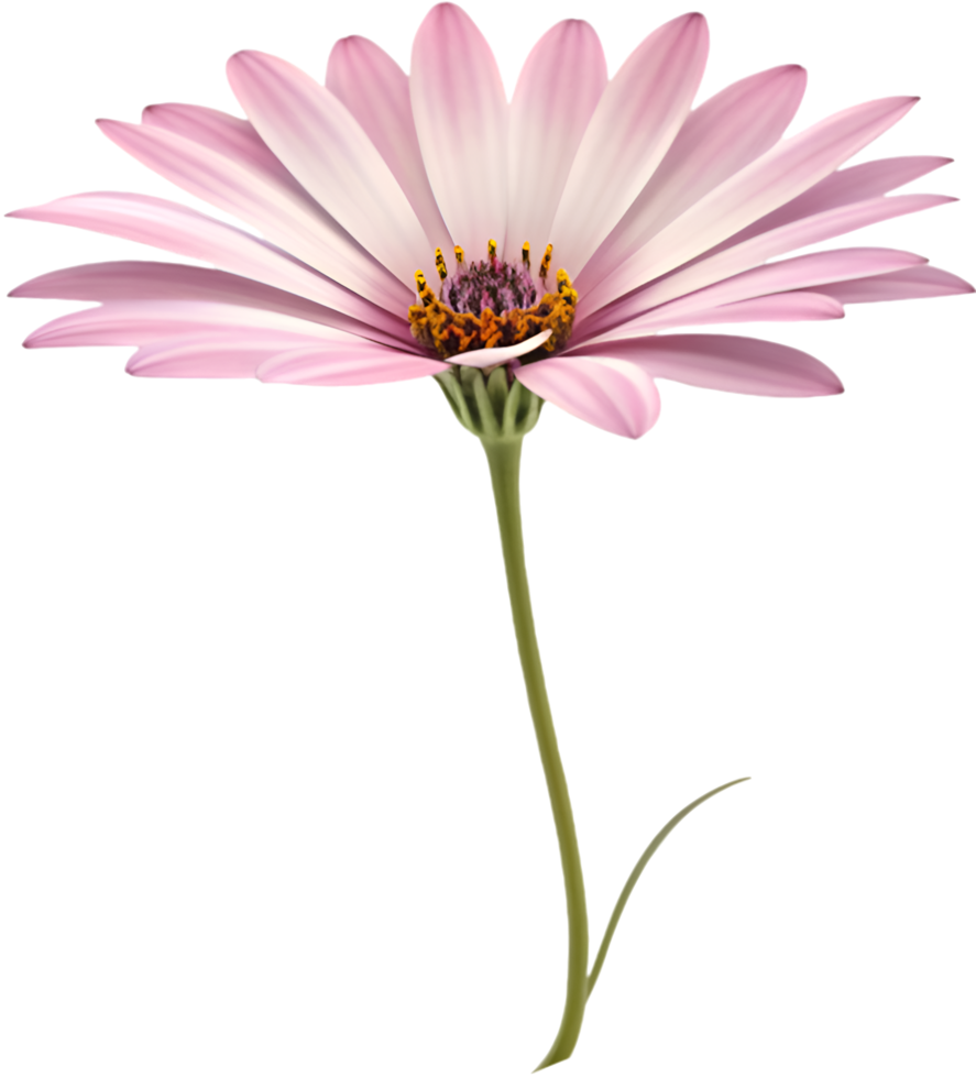 Arctotis flowers blooming in nature with stunning vibrant petals. . png