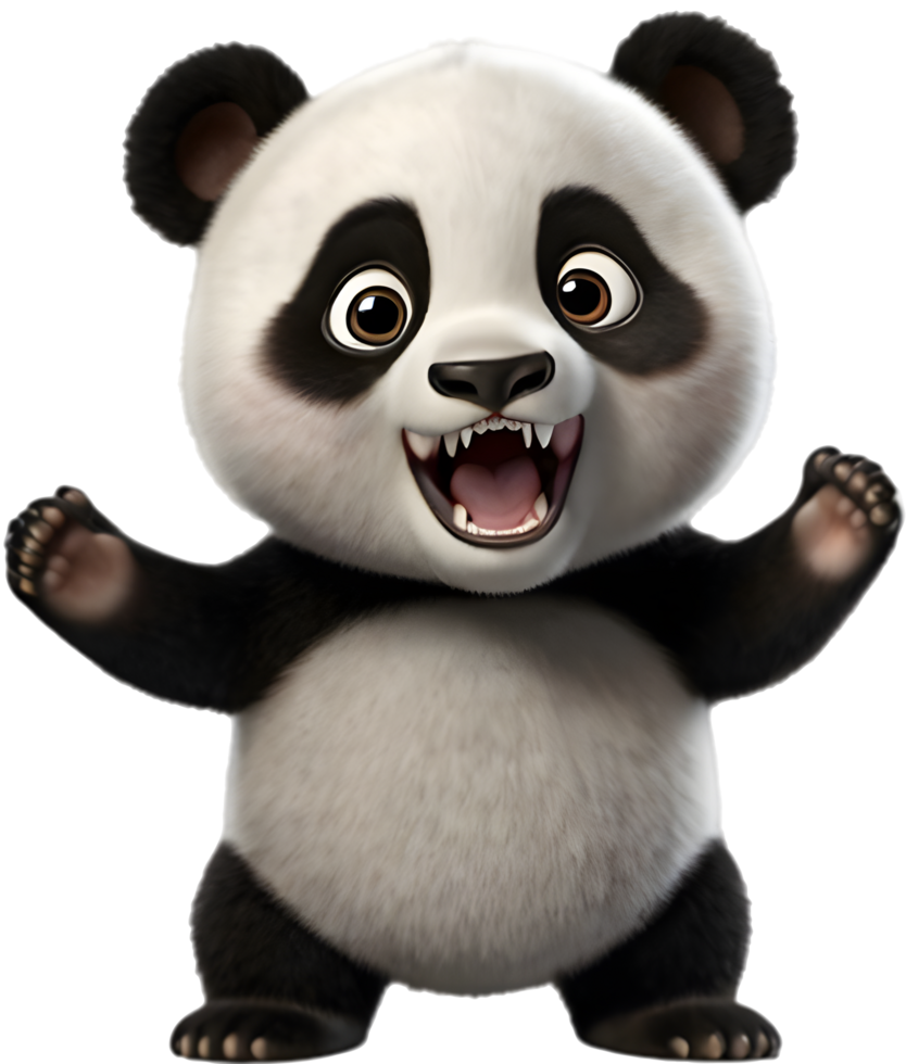 Chubby Panda Cub with a Soft and Gentle Face. . png