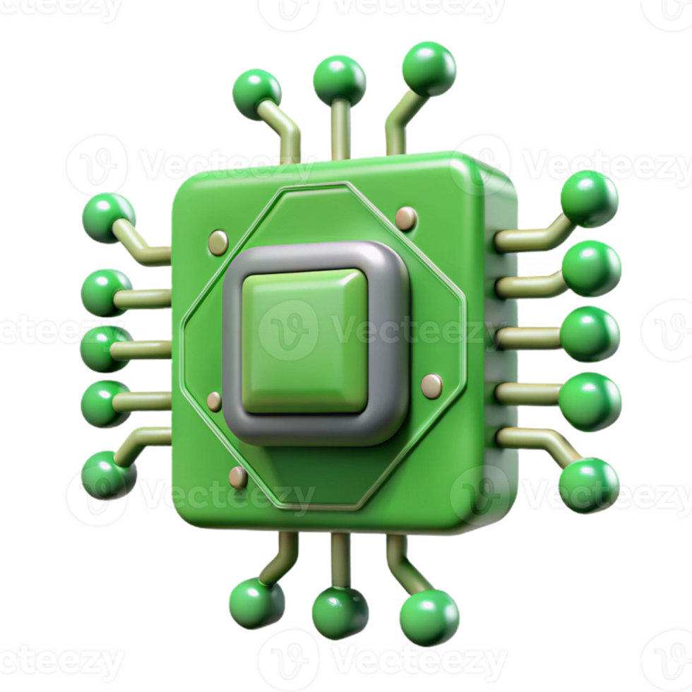 serene contemporary Living Technology Green Circuitry Isolated Element high quality png