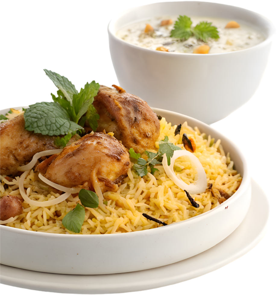 Authentic Biryani with Aromatic Rice and Exotic Flavors. . png