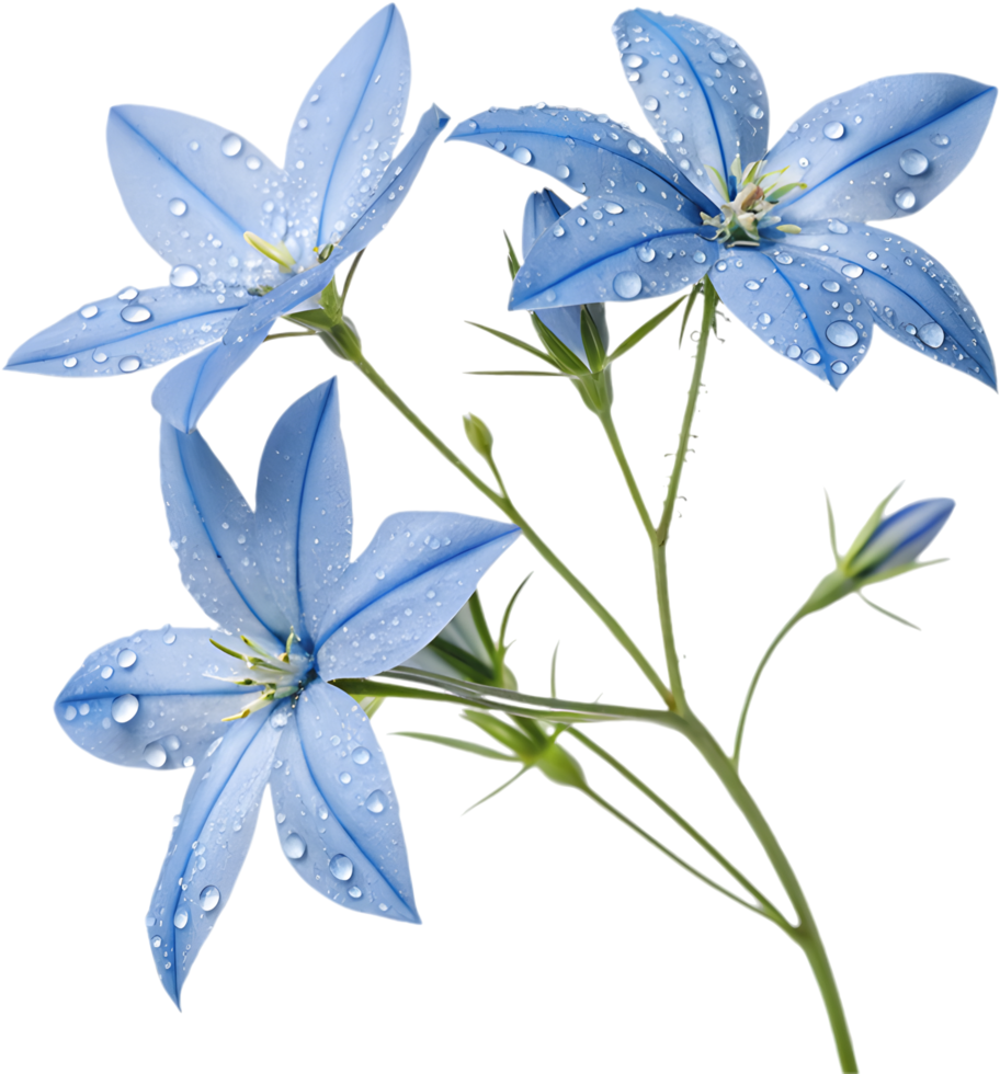 Blue Star Creeper Delicate Flowers Perfect for Garden Ground Covering. . png