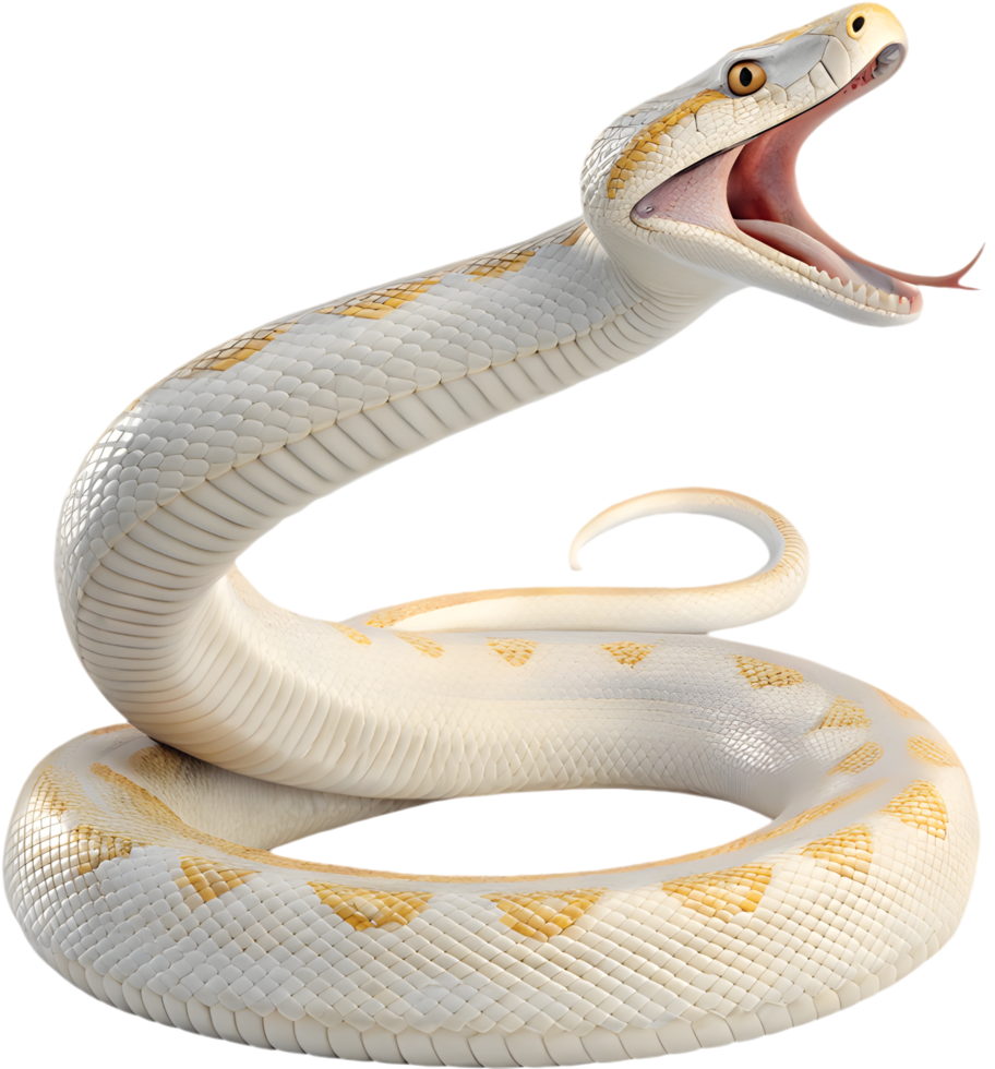 Tropical boa constrictor snake with beautiful patterns, perfect for nature art. . png
