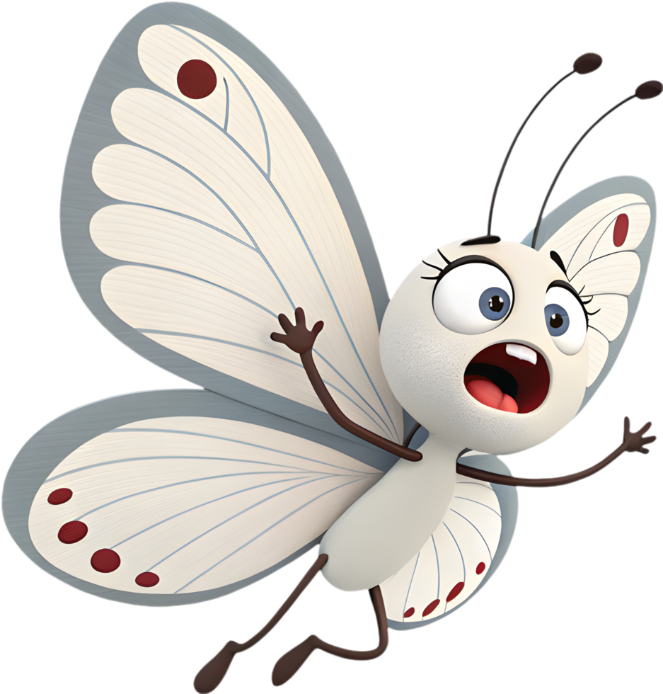Colorful Winged Butterfly Clipart for Fun Designs. . png
