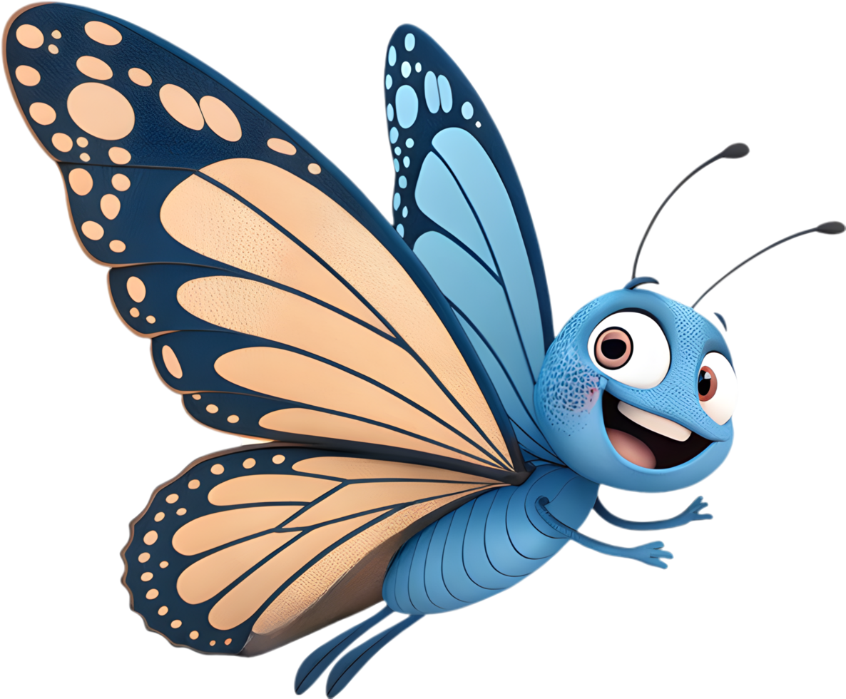 Fun Butterfly Clipart for Designing Summer and Spring Art. . png