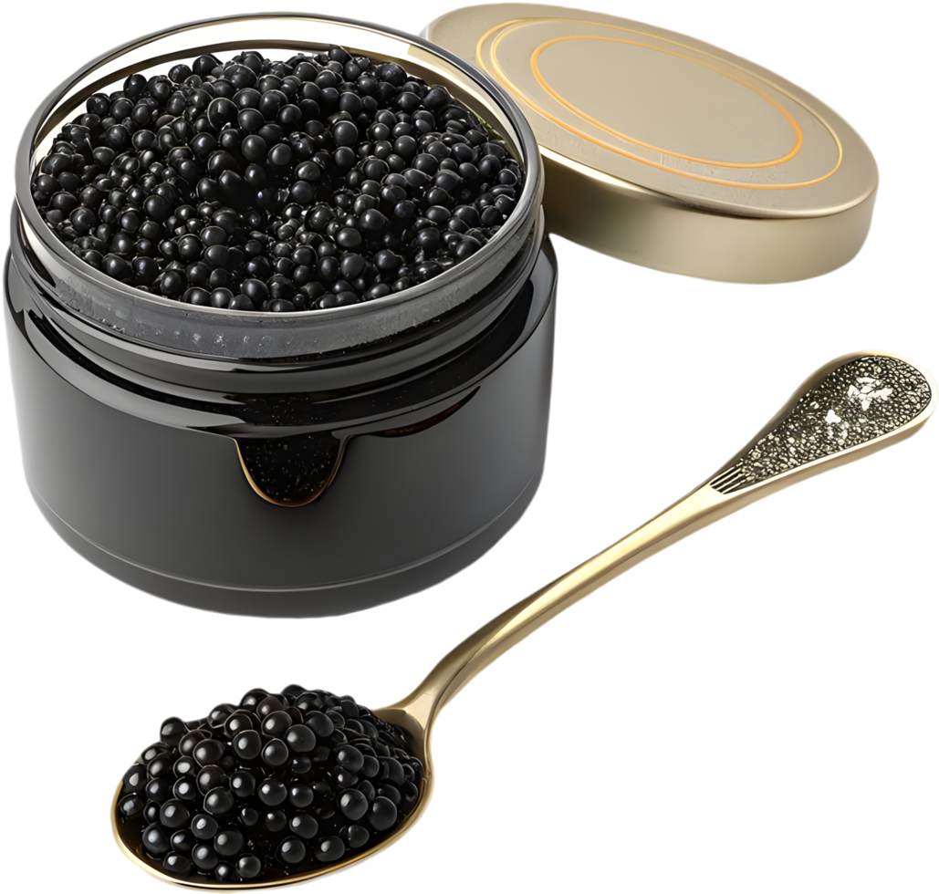 Fine and classic caviar dish with authentic elegance. . png