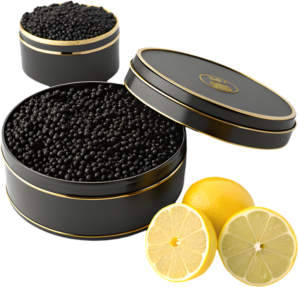 Authentic sturgeon caviar with superior taste and elegance. . png
