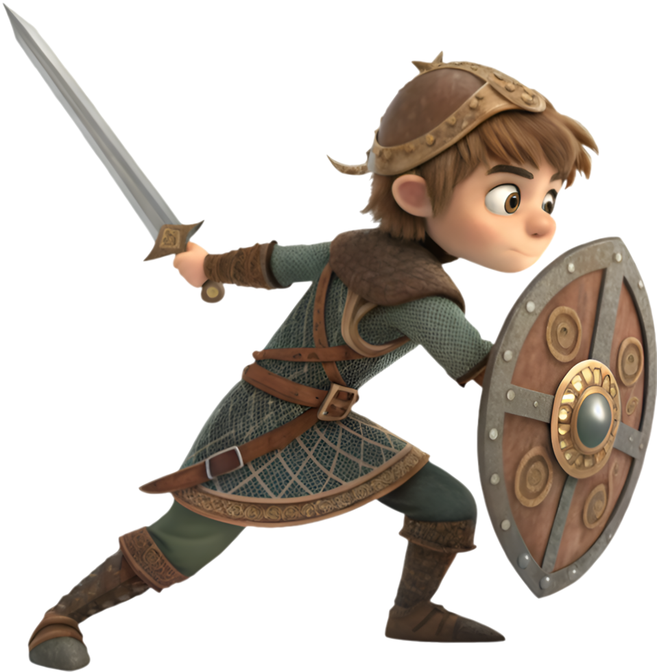 Intimidating warrior with piercing eyes and armor. . png