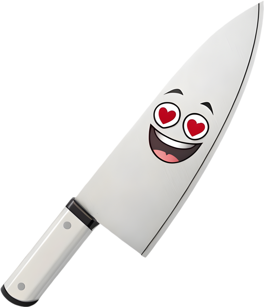 Cute Sharp Blade with Comic-Like Style. . png