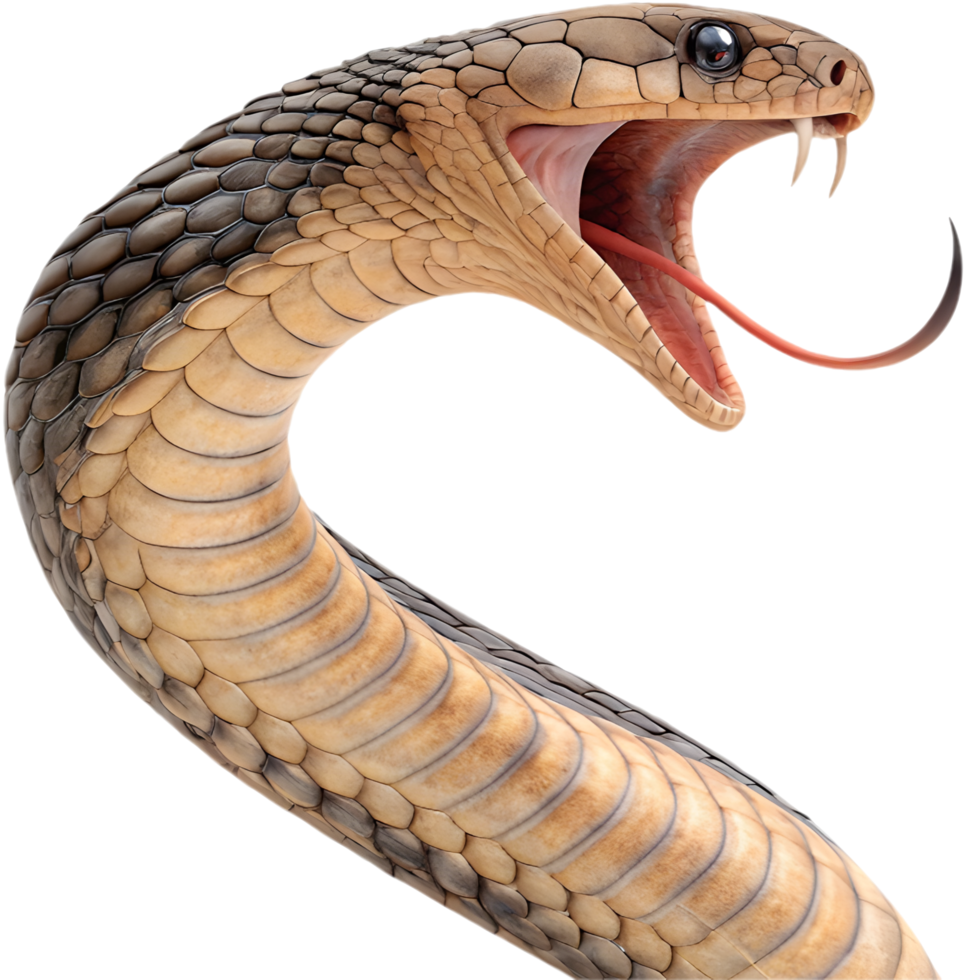 Cobra Snake Clipart for Nature Lovers . png
