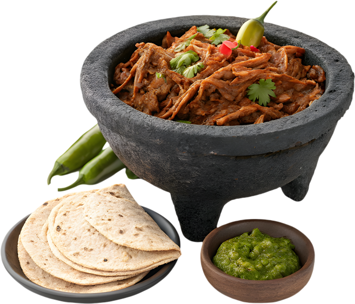 Authentic Cochinita Pibil Pork Clipart showcasing Spicy Mexican Cooking Style. . png