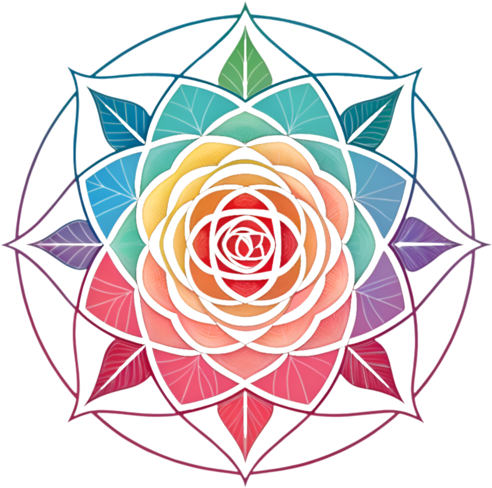 Modern Abstract Geometric Shapes Clipart in Bold Colorful Design. . png