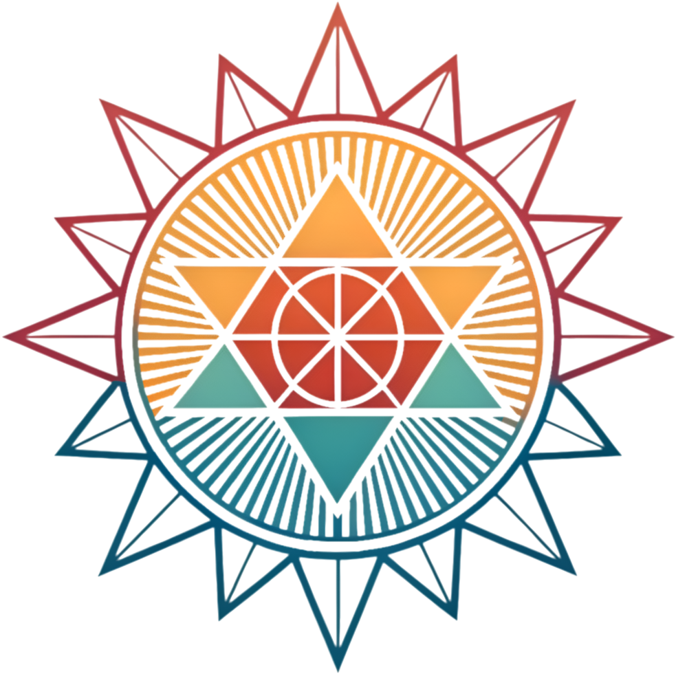 Vibrant Geometric Art Clipart for Bold Abstract Projects. . png