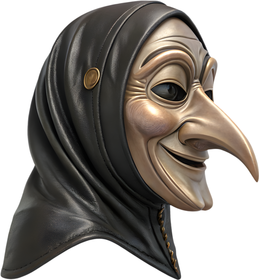 Harlequin Mask Clipart for Creative Art Design. . png