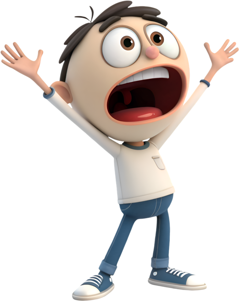 Swagger cartoon character bold trendy confident street energy. . png