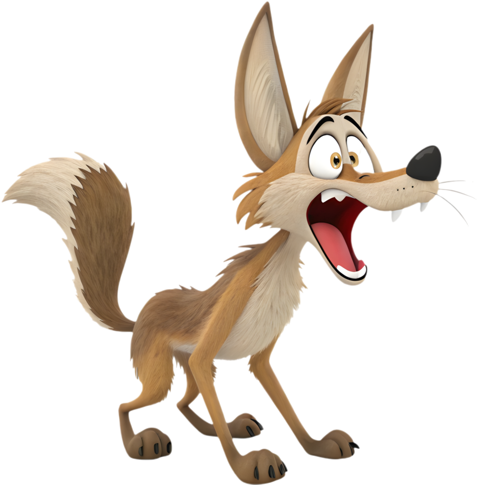 Energetic coyote with a goofy personality. . png