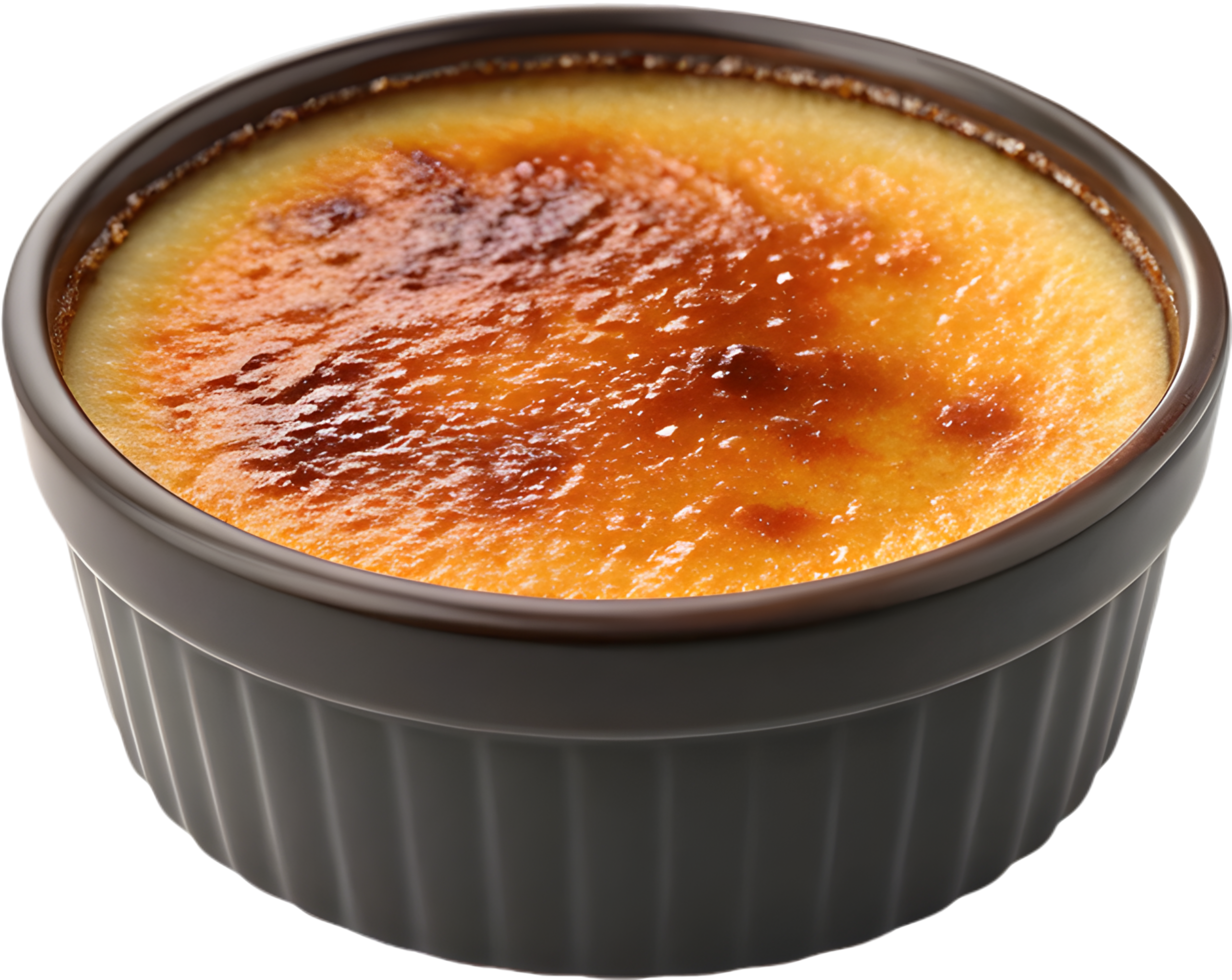 Mouthwatering Caramelized Custard Image. . png
