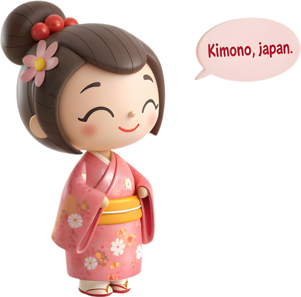 Artistic portrait of a smiling girl in traditional attire. . png