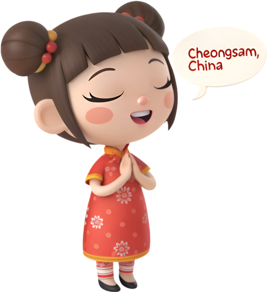 Elegant girl in a cultural dress with intricate ethnic patterns. . png