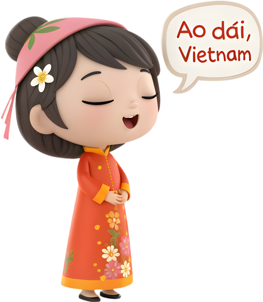 Elegant woman in traditional costume with a feminine touch. . png