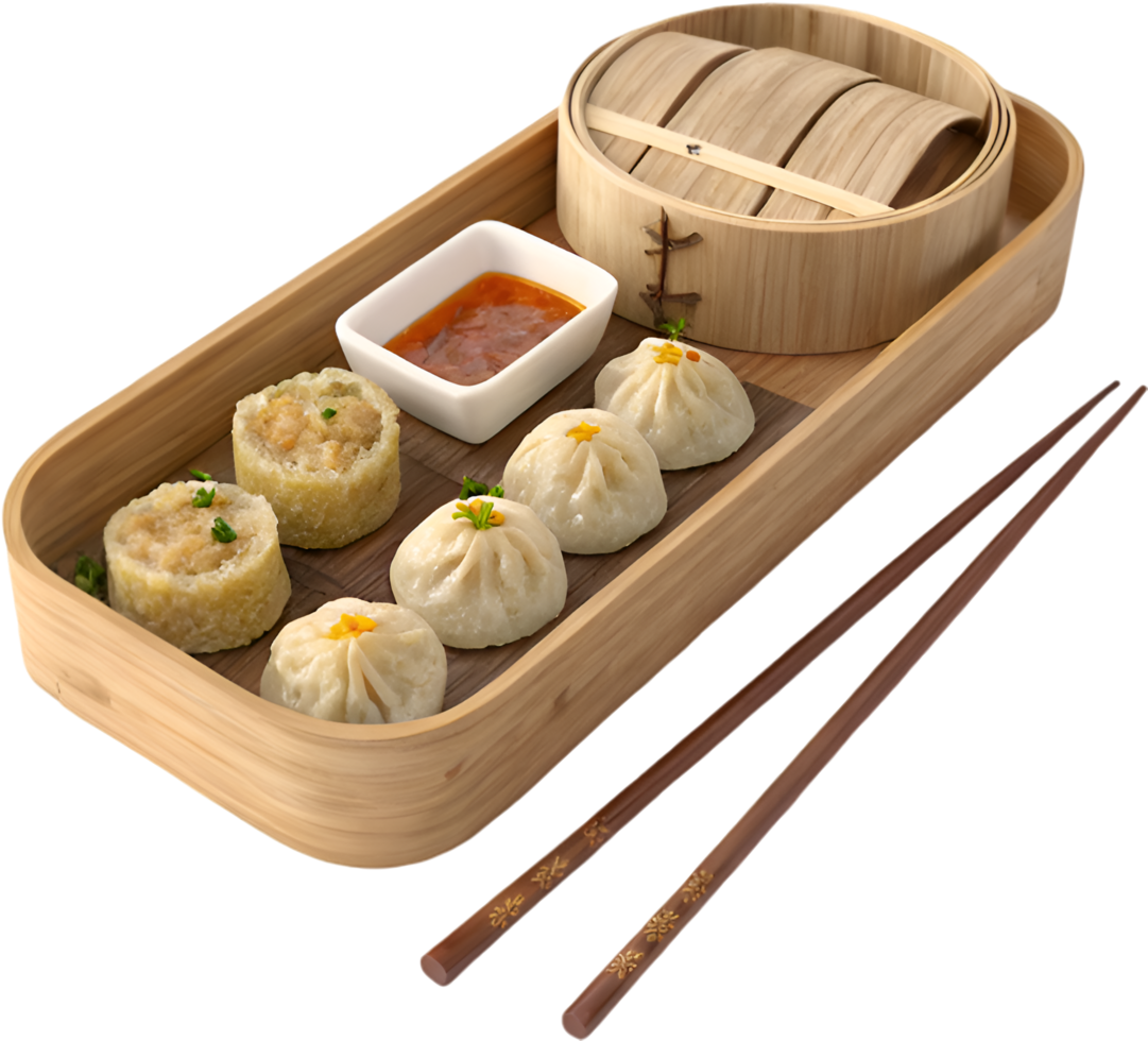 Dim sum clipart collection with vibrant illustrations of delicious dumplings. . png