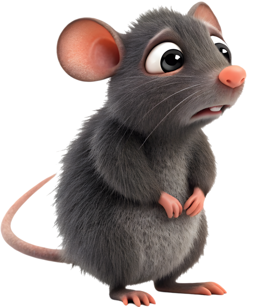 Funny rat character design perfect for quirky artwork. . png