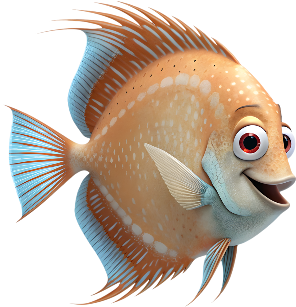 Stunning Discus Fish Graphics for Freshwater Aquarium Art. . png