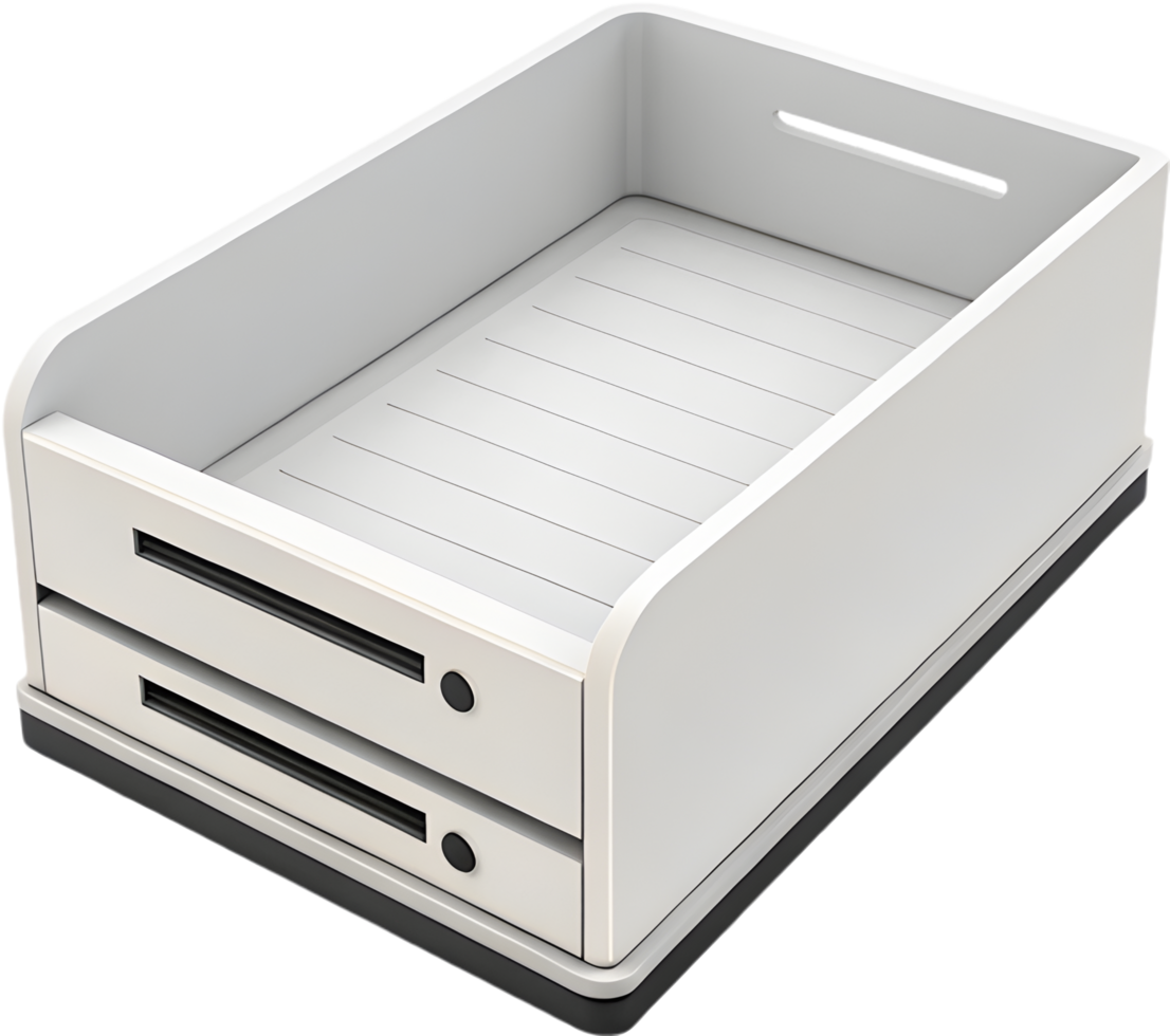 Office storage clipart for digital documents and folder management. . png