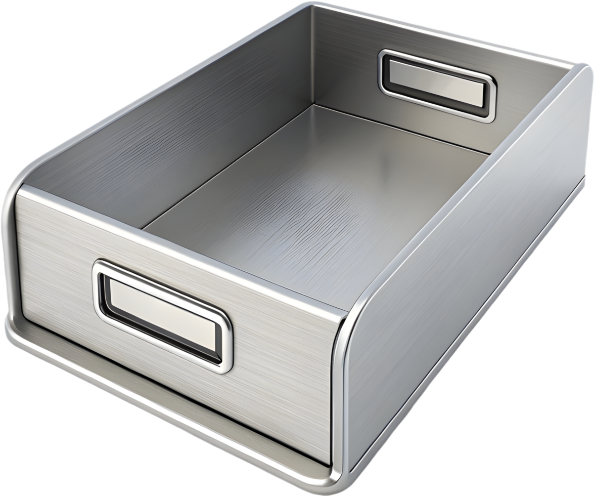 Simple clipart for desktop document tray and storage organization. . png