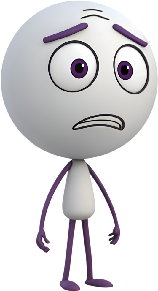 Creative Doodle Emoji Icon Clipart for Digital Illustrations. . png