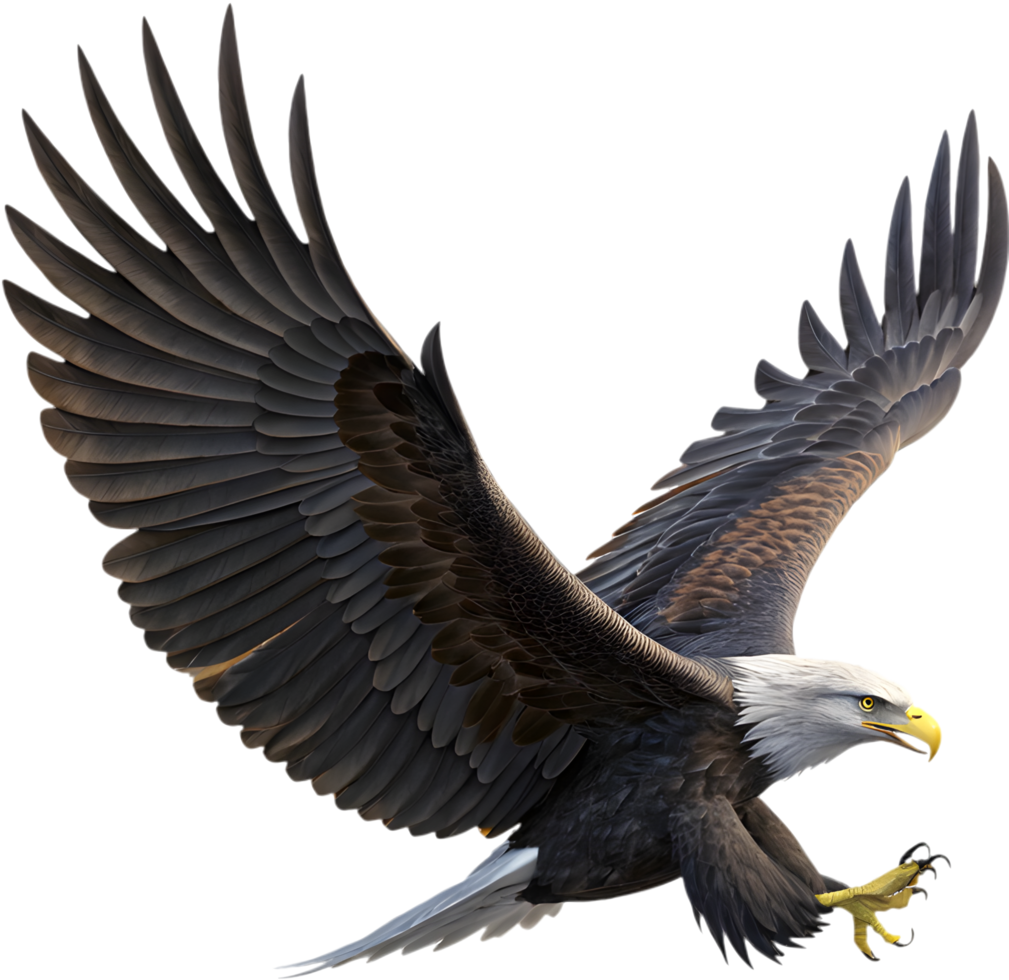 Simple Yet Strong Eagle Emblem for Business Use. . png