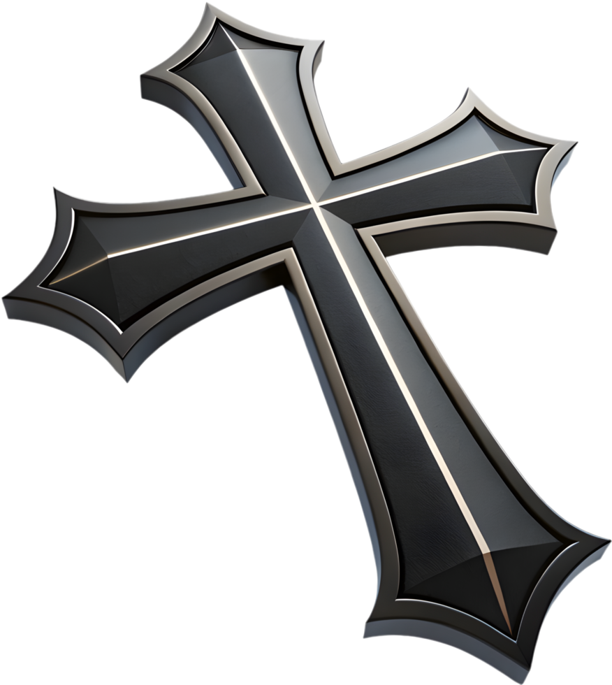 Unique Biblical Cross Symbol for Worship and Faith. . png