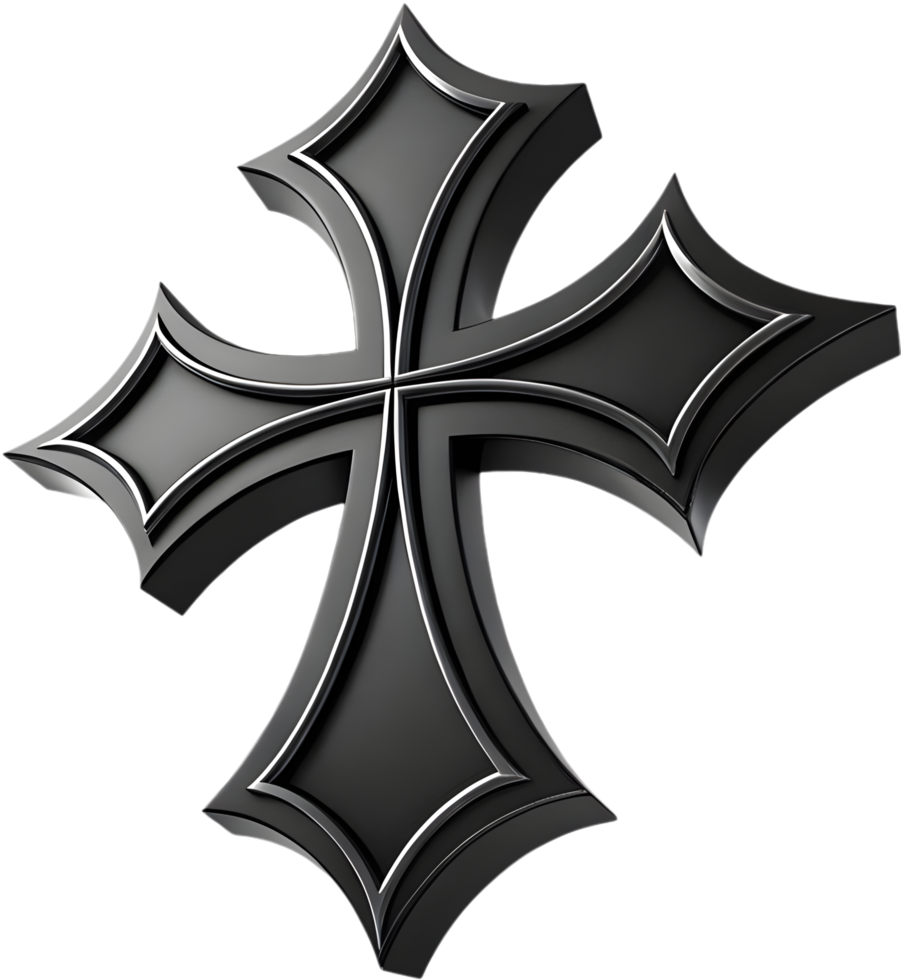 Heavenly Holy Cross Symbol for Religious Creations. . png