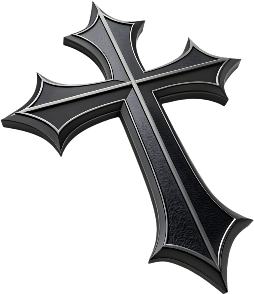 Minimalist Holy Cross Artwork for Faith-Based Creations. . png
