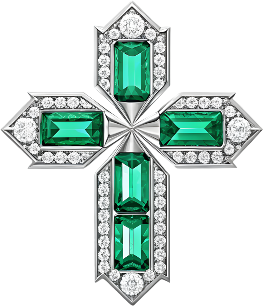 Decorative Holy Cross Symbol for Inspirational Art. . png