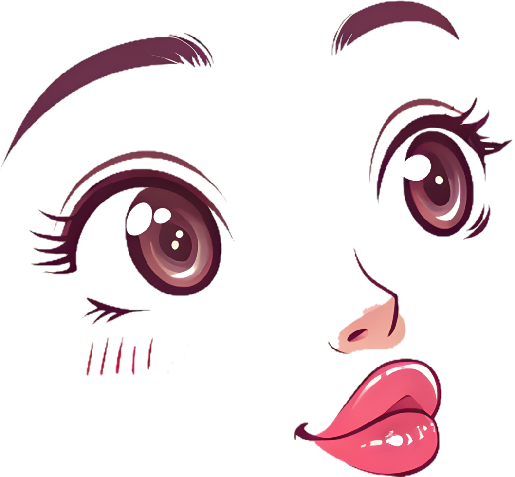 Minimalist Drawing of a Happy Face with Elegant Curves. . png
