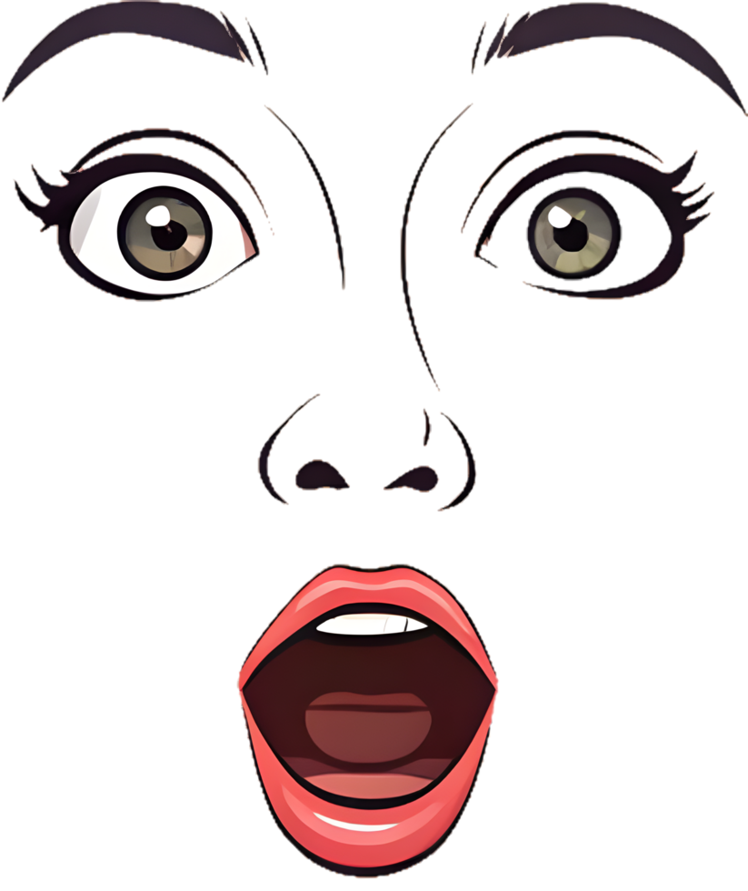 Simple Minimalist Smile Expression with Soft Curved Features. . png