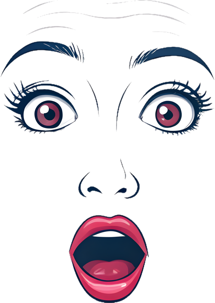 Minimalist Happy Emoji Face Clipart with Clean Expression. . png