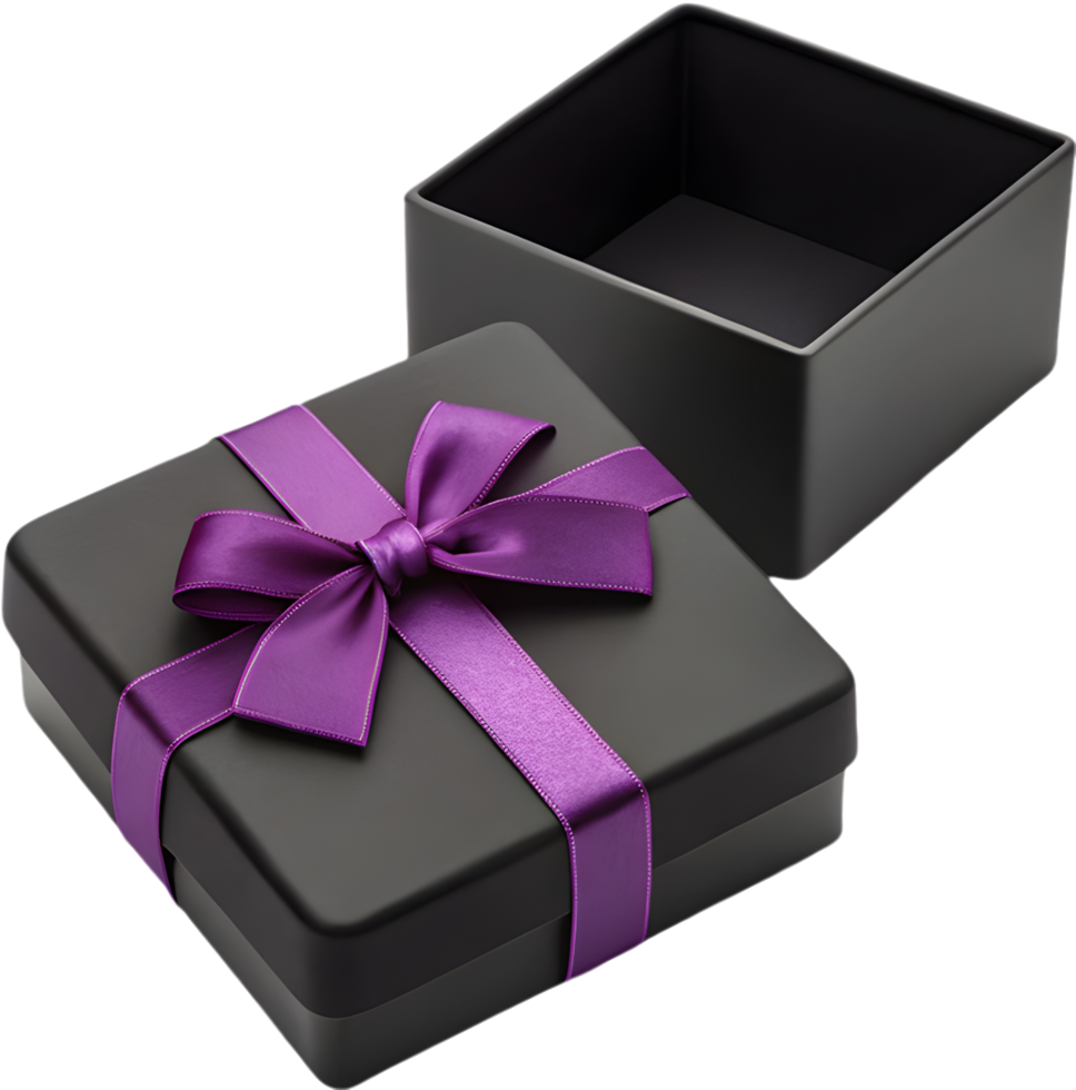 Decorative and Elegant Luxury Gift Box Clipart for Upscale Presents. . png