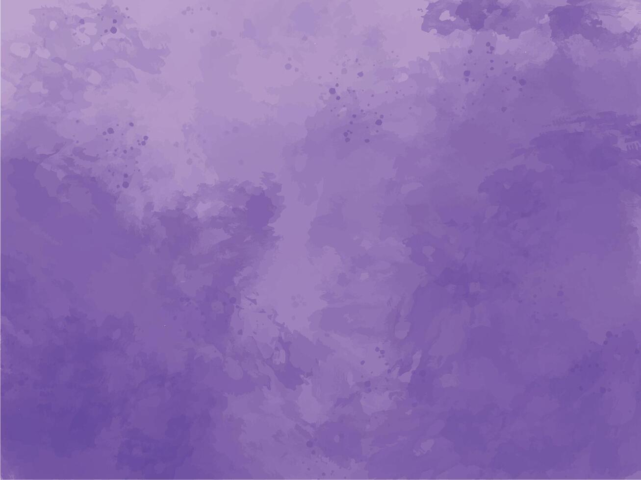 Purple Watercolor Cloud Background with Dreamy Soft Texture vector