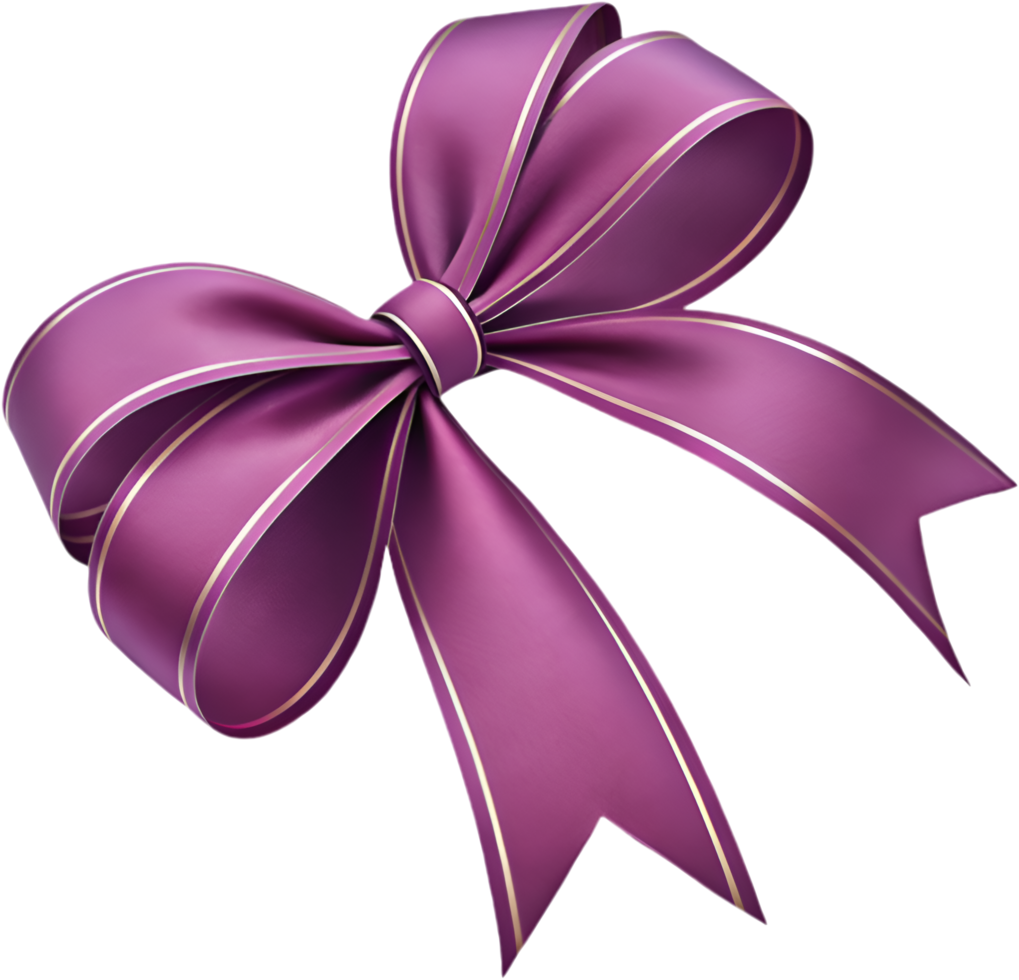 Decorative Bow Clipart for Elegant Holiday and Gift Wrapping. . png