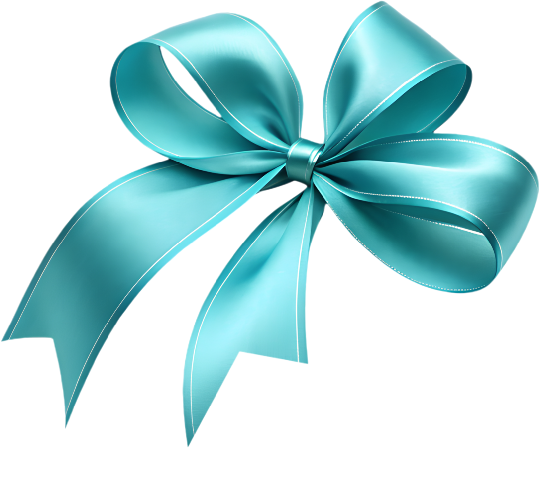 Decorative Luxury Ribbon Bow Clipart for Gifts and Occasions. . png