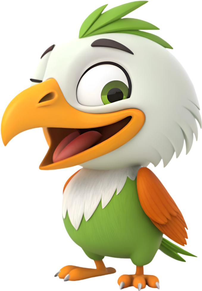 Powerful Griffin Cartoon Character Mythical Guardian . png