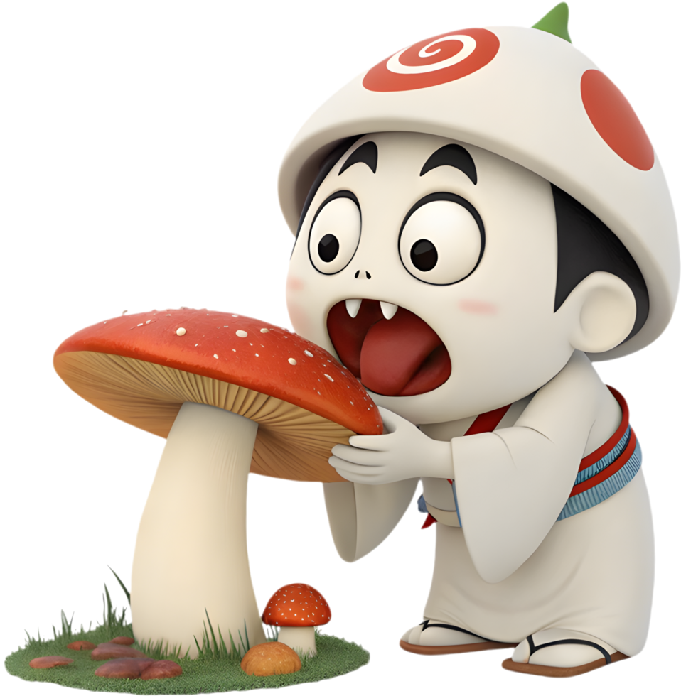 Stunning Cartoon Yokai Clipart Inspired by Japanese Legends. . png