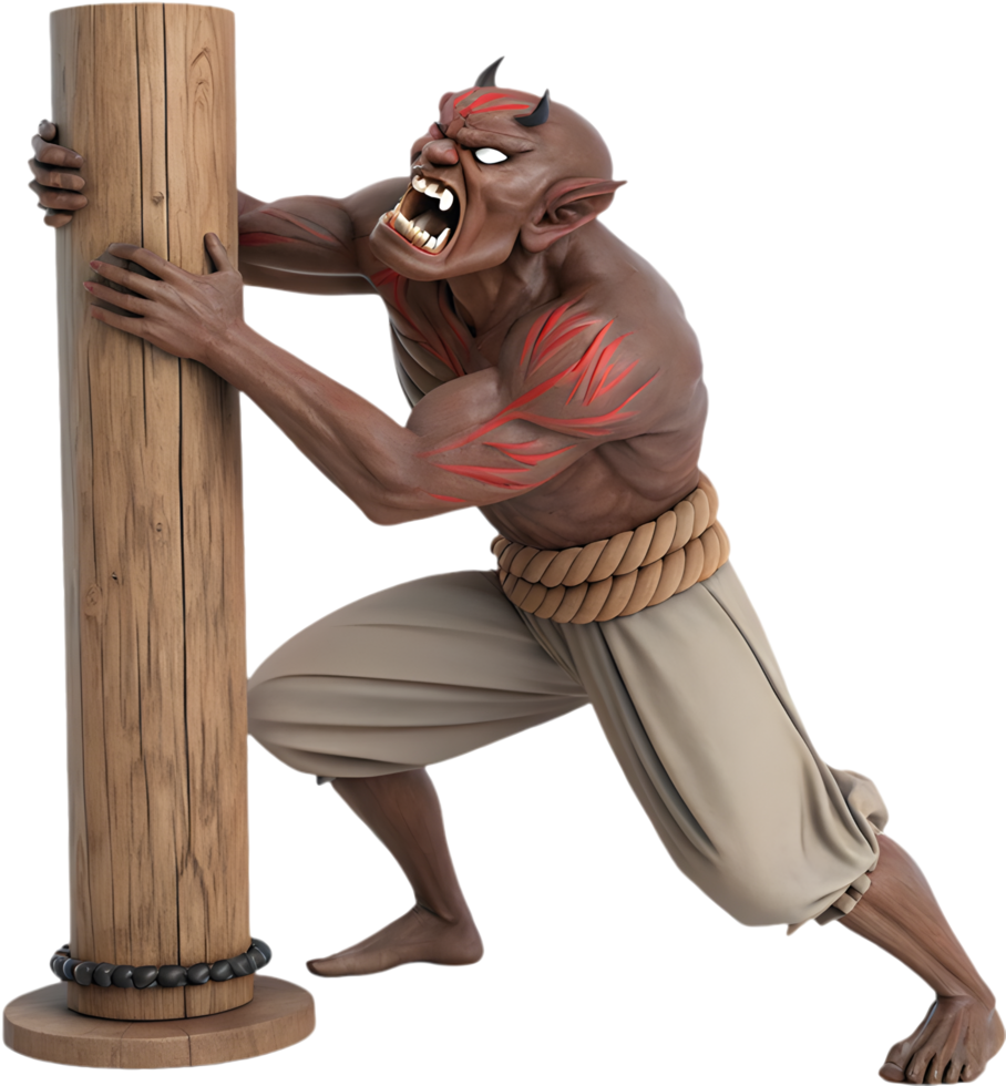Authentic Yokai Character Clipart for Creative Illustrations. . png