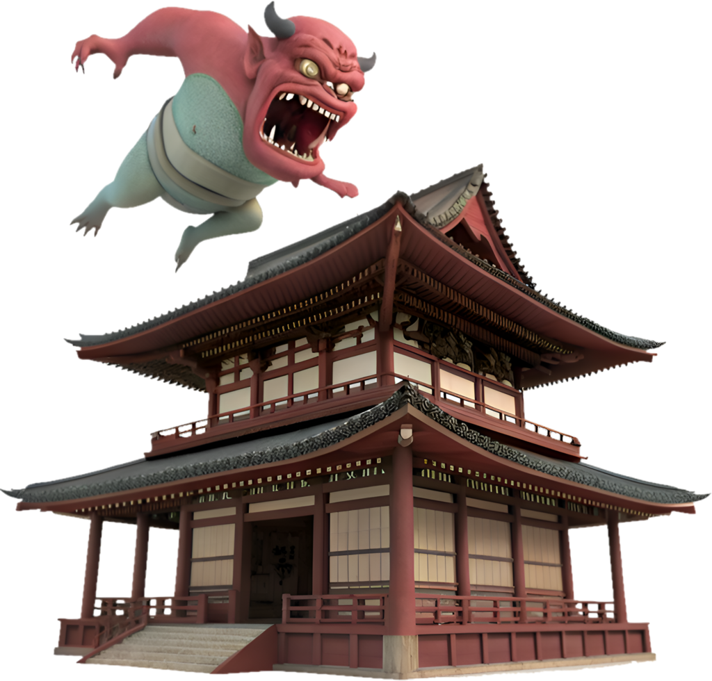 Supernatural Yokai Ghost Clipart Inspired by Japanese Culture. . png