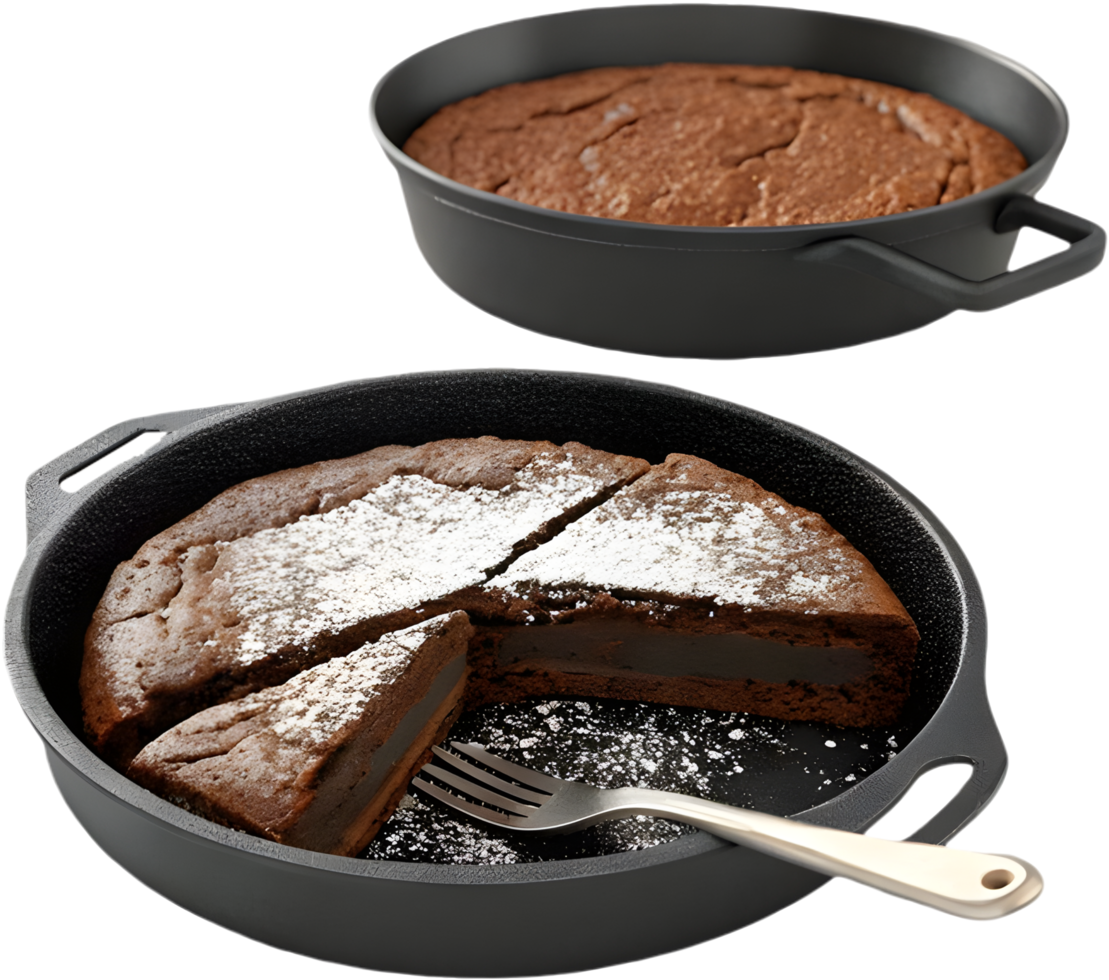 Kladdkaka chocolate cake clipart for all chocolate lovers. . 58057971 PNG