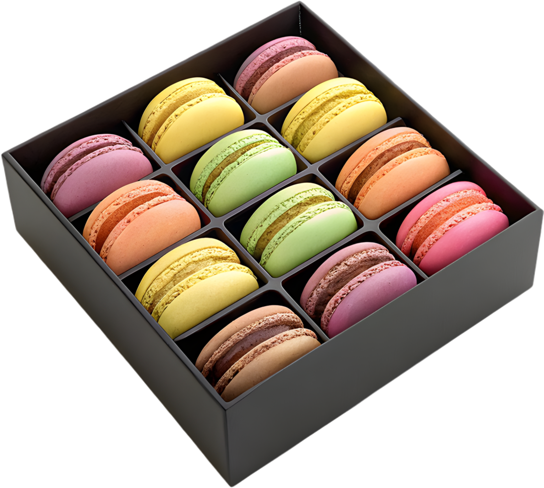 Sweet Macaron Clipart for Digital Art and Creative Projects. . png