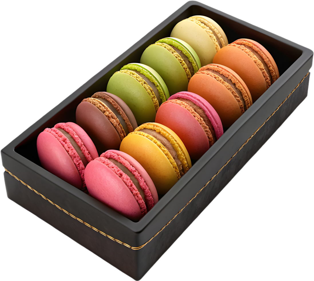 Delicious Macaron Clipart for Bakery and Sweet Treat Designs. . png