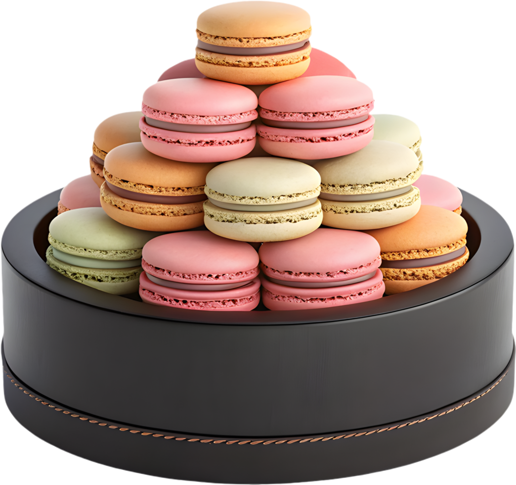 Creative and Fun Macaron Clipart for Sweet Themed Artworks. . png
