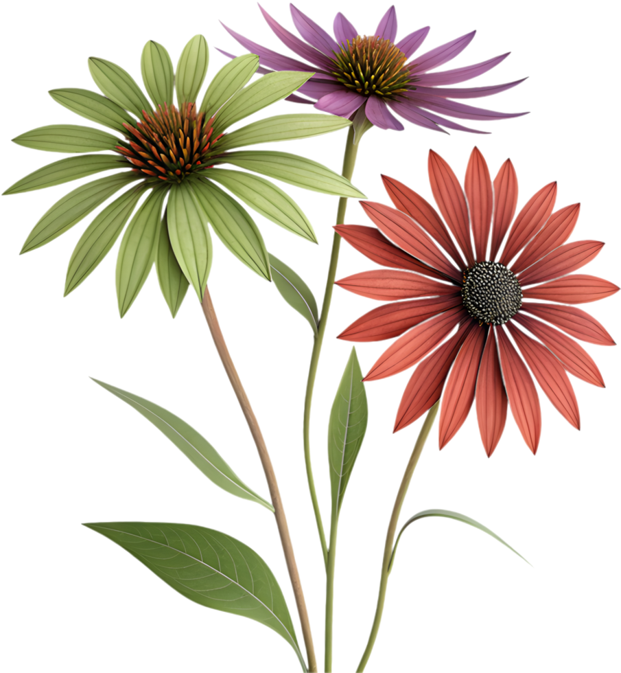 Vibrant Minimalist Flower for Invitations . png